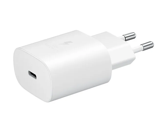 Polnilnik Samsung EP-TA800NWE 25W USB-C White