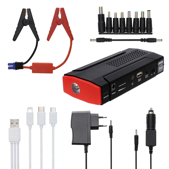 Baterija 4smarts Power Bank IGNITION 13800 mAh black/red